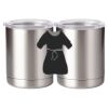 10 oz. Silver Stainless Steel Short Tumbler Thumbnail