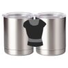 10 oz. Silver Stainless Steel Short Tumbler Thumbnail