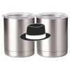 10 oz. Silver Stainless Steel Short Tumbler Thumbnail