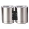 10 oz. Silver Stainless Steel Short Tumbler Thumbnail