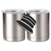 10 oz. Silver Stainless Steel Short Tumbler Thumbnail