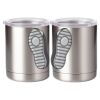10 oz. Silver Stainless Steel Short Tumbler Thumbnail