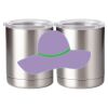 10 oz. Silver Stainless Steel Short Tumbler Thumbnail