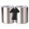 10 oz. Silver Stainless Steel Short Tumbler Thumbnail