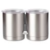 10 oz. Silver Stainless Steel Short Tumbler Thumbnail