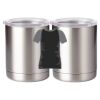 10 oz. Silver Stainless Steel Short Tumbler Thumbnail