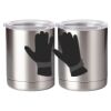 10 oz. Silver Stainless Steel Short Tumbler Thumbnail
