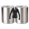 10 oz. Silver Stainless Steel Short Tumbler Thumbnail