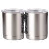 10 oz. Silver Stainless Steel Short Tumbler Thumbnail