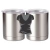 10 oz. Silver Stainless Steel Short Tumbler Thumbnail