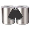 10 oz. Silver Stainless Steel Short Tumbler Thumbnail