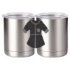 10 oz. Silver Stainless Steel Short Tumbler Thumbnail