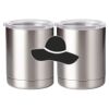 10 oz. Silver Stainless Steel Short Tumbler Thumbnail