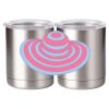 10 oz. Silver Stainless Steel Short Tumbler Thumbnail