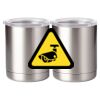 10 oz. Silver Stainless Steel Short Tumbler Thumbnail