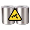 10 oz. Silver Stainless Steel Short Tumbler Thumbnail