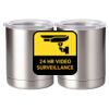 10 oz. Silver Stainless Steel Short Tumbler Thumbnail