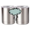 10 oz. Silver Stainless Steel Short Tumbler Thumbnail