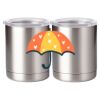 10 oz. Silver Stainless Steel Short Tumbler Thumbnail