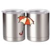 10 oz. Silver Stainless Steel Short Tumbler Thumbnail