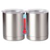 10 oz. Silver Stainless Steel Short Tumbler Thumbnail
