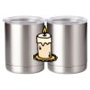 10 oz. Silver Stainless Steel Short Tumbler Thumbnail