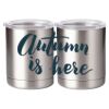 10 oz. Silver Stainless Steel Short Tumbler Thumbnail
