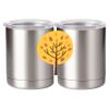 10 oz. Silver Stainless Steel Short Tumbler Thumbnail