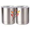 10 oz. Silver Stainless Steel Short Tumbler Thumbnail