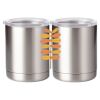 10 oz. Silver Stainless Steel Short Tumbler Thumbnail