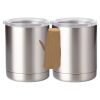 10 oz. Silver Stainless Steel Short Tumbler Thumbnail