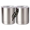 10 oz. Silver Stainless Steel Short Tumbler Thumbnail