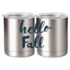 10 oz. Silver Stainless Steel Short Tumbler Thumbnail