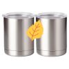 10 oz. Silver Stainless Steel Short Tumbler Thumbnail