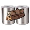 10 oz. Silver Stainless Steel Short Tumbler Thumbnail
