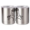 10 oz. Silver Stainless Steel Short Tumbler Thumbnail