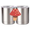 10 oz. Silver Stainless Steel Short Tumbler Thumbnail