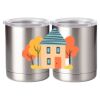 10 oz. Silver Stainless Steel Short Tumbler Thumbnail