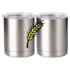 10 oz. Silver Stainless Steel Short Tumbler Thumbnail