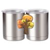 10 oz. Silver Stainless Steel Short Tumbler Thumbnail