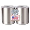 10 oz. Silver Stainless Steel Short Tumbler Thumbnail