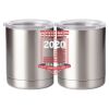 10 oz. Silver Stainless Steel Short Tumbler Thumbnail