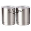 10 oz. Silver Stainless Steel Short Tumbler Thumbnail