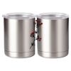 10 oz. Silver Stainless Steel Short Tumbler Thumbnail