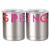 10 oz. Silver Stainless Steel Short Tumbler Thumbnail