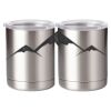 10 oz. Silver Stainless Steel Short Tumbler Thumbnail