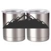 10 oz. Silver Stainless Steel Short Tumbler Thumbnail