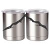 10 oz. Silver Stainless Steel Short Tumbler Thumbnail