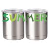 10 oz. Silver Stainless Steel Short Tumbler Thumbnail