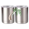 10 oz. Silver Stainless Steel Short Tumbler Thumbnail